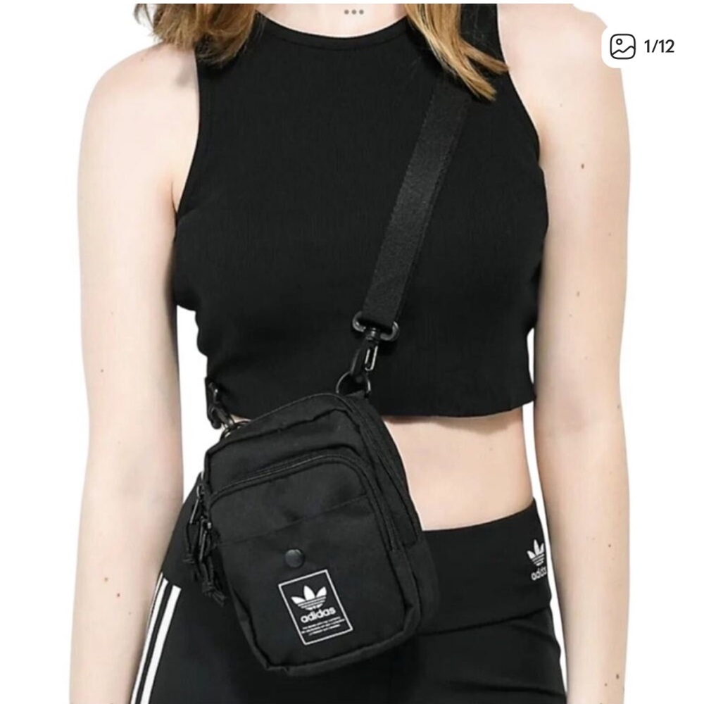 Adidas Originals Black Crossbody Bag